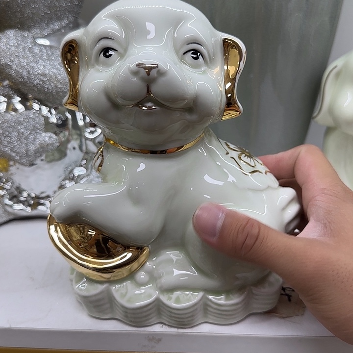 摆件陶瓷艺术陶瓷工艺（微瑕）