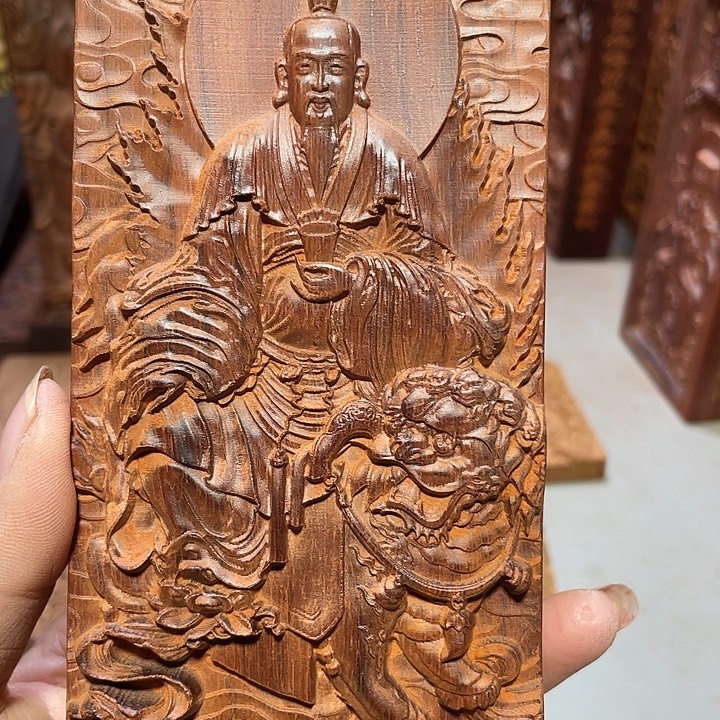 赵***做非洲紫檀（红花梨）大号六面
