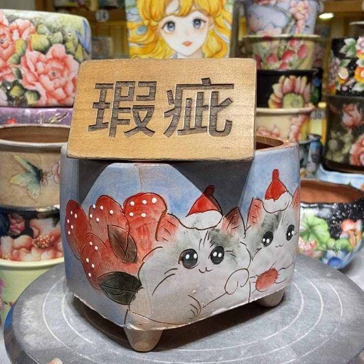 景德镇艺术手绘作品