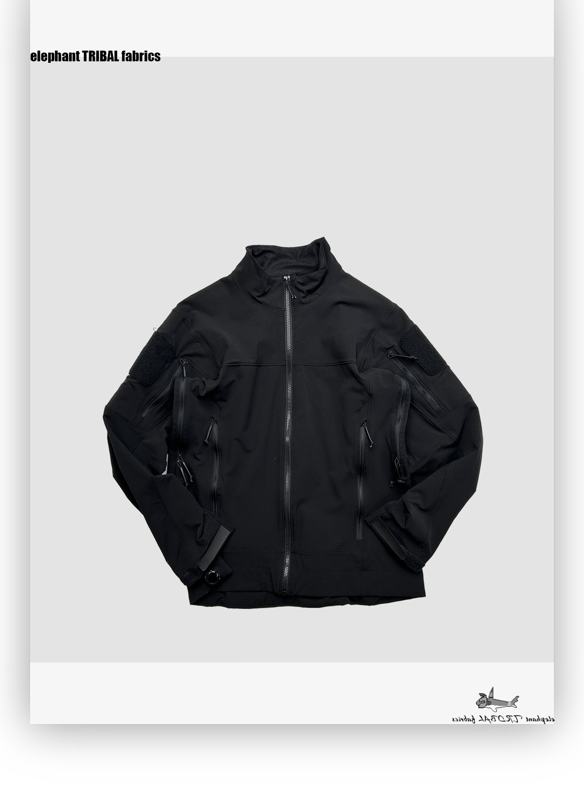 【象物】Lef/a15军版软壳衣！户外运动越野弹力透气机能男女立领夹克