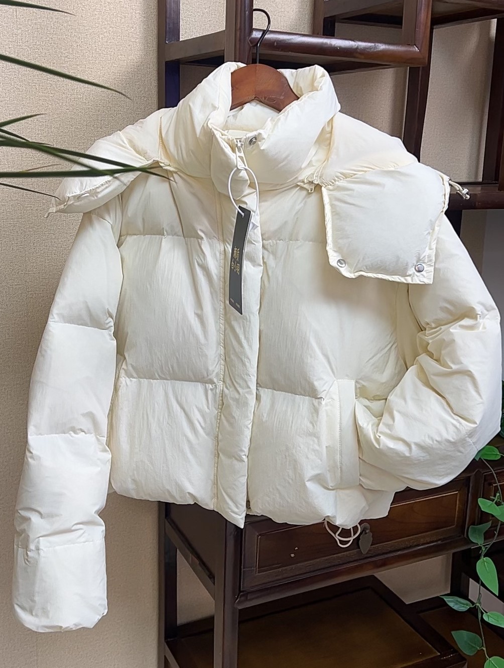 2025年新款时尚洋气韩版泡芙短款保暖羽绒服