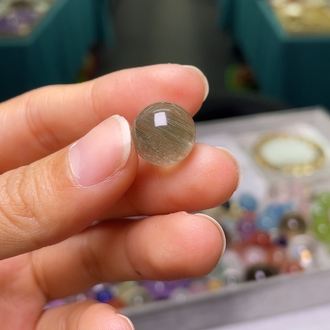 水晶未镶嵌珠宝半成品048