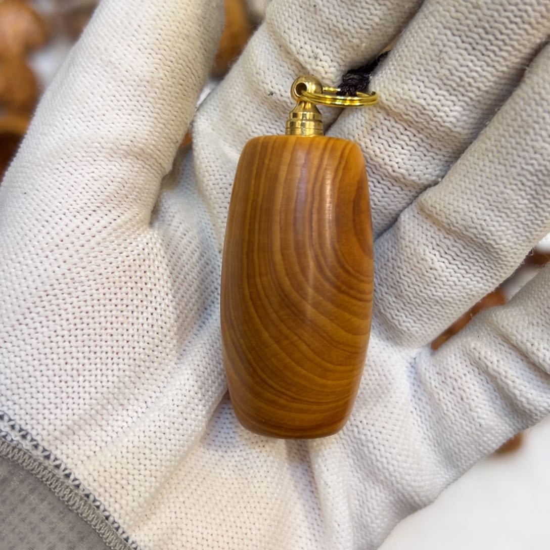 柏木小花瓶小吊坠