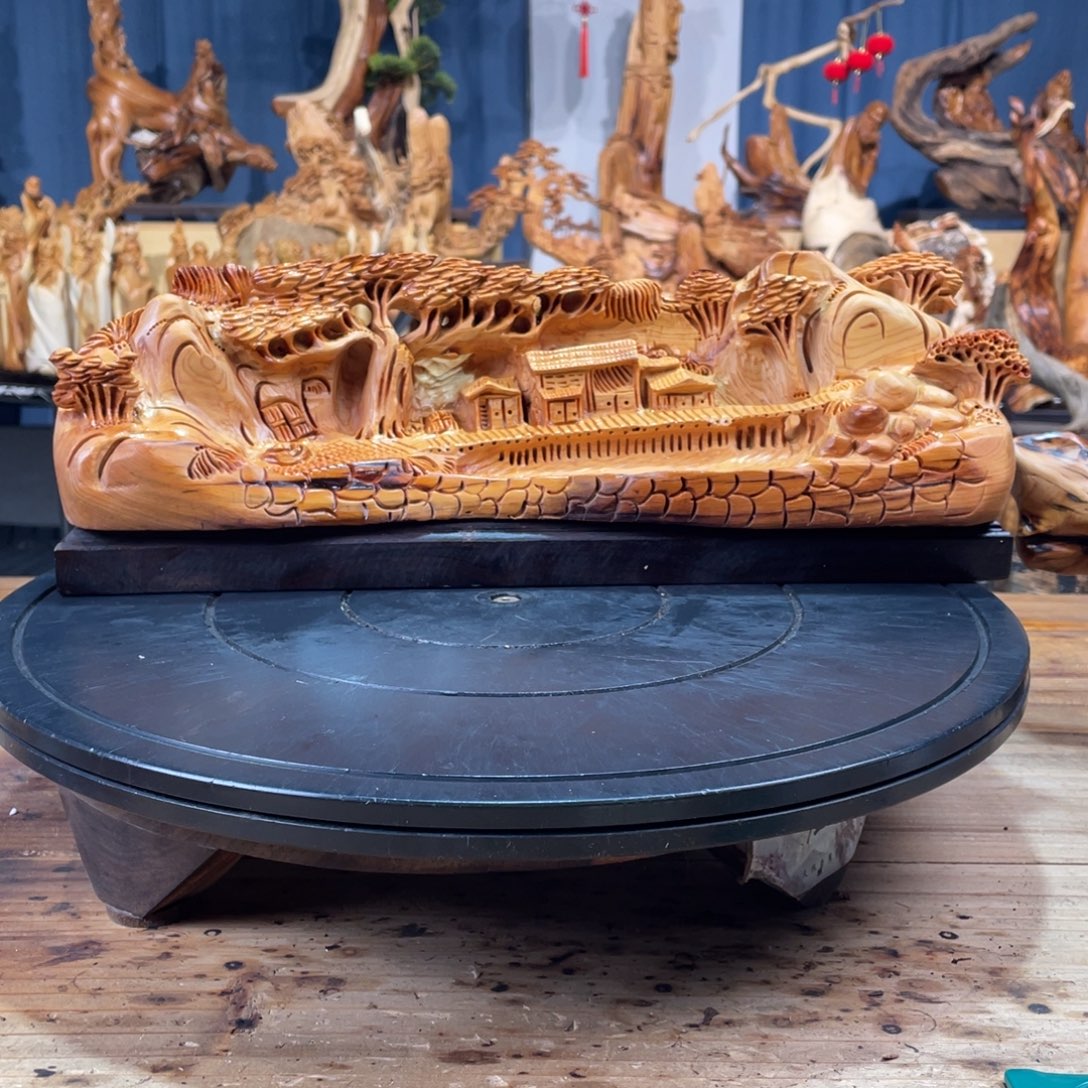 柏木（崖柏）山水倒流香送两盒香