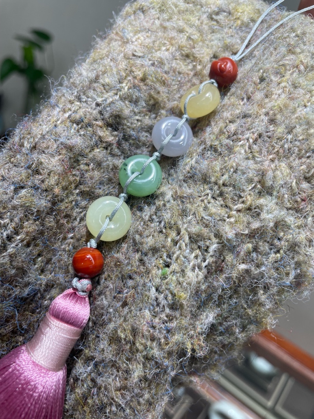 和田玉多宝车挂挂件