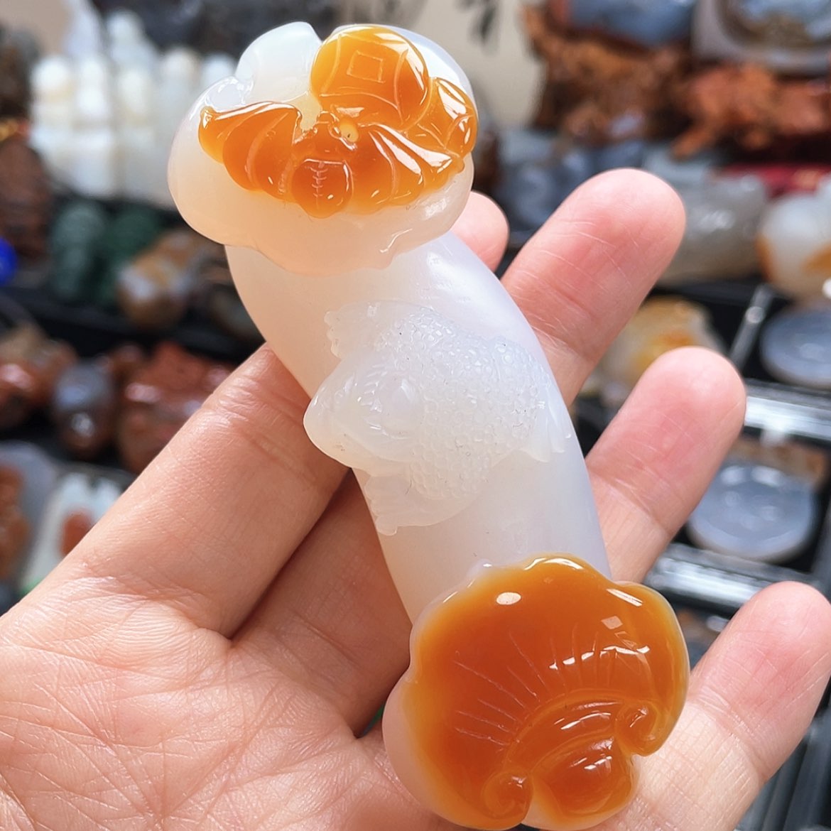 【闪购商品】玛瑙/玉髓珠宝半成品未镶嵌