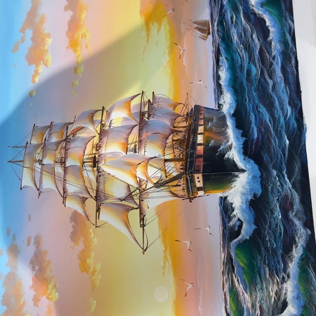 油画加油加油努力加油加油