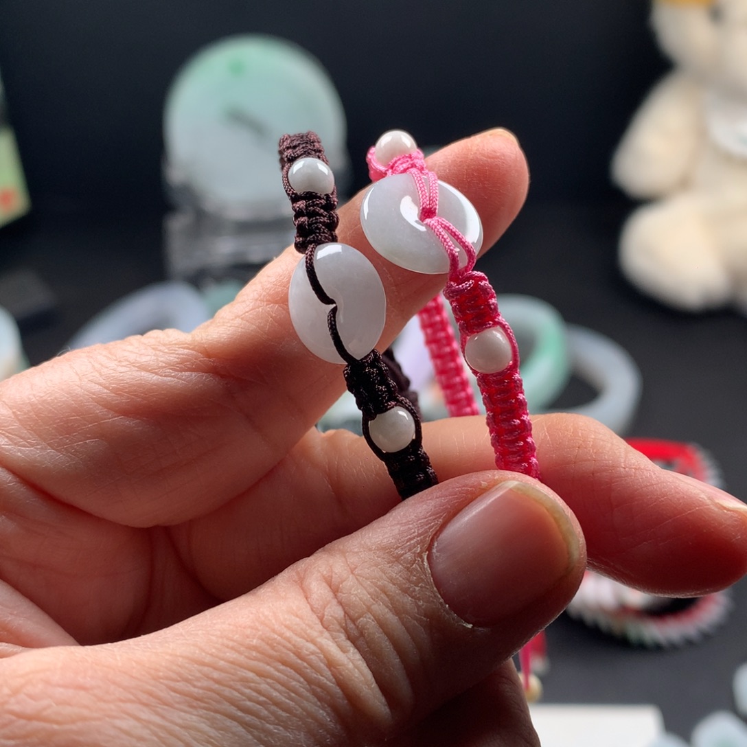 翡翠未镶嵌颈饰多样性发1