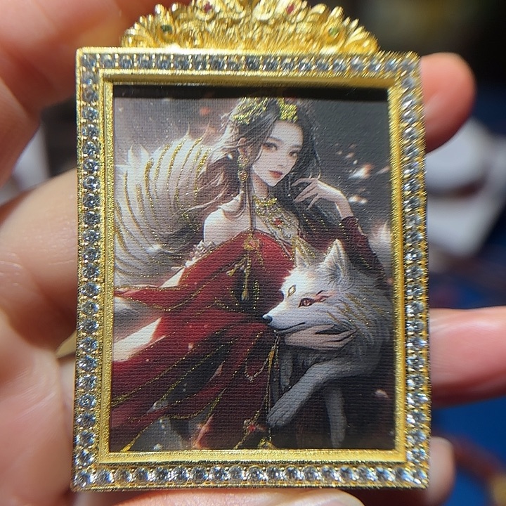 白玉菩提吊坠手串