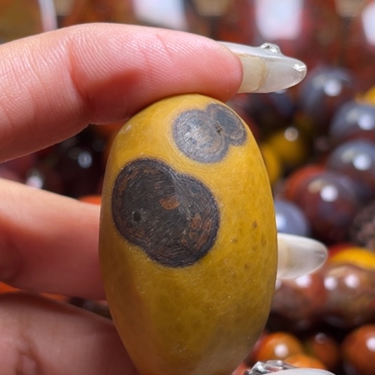 玛瑙/玉髓未镶嵌吊坠