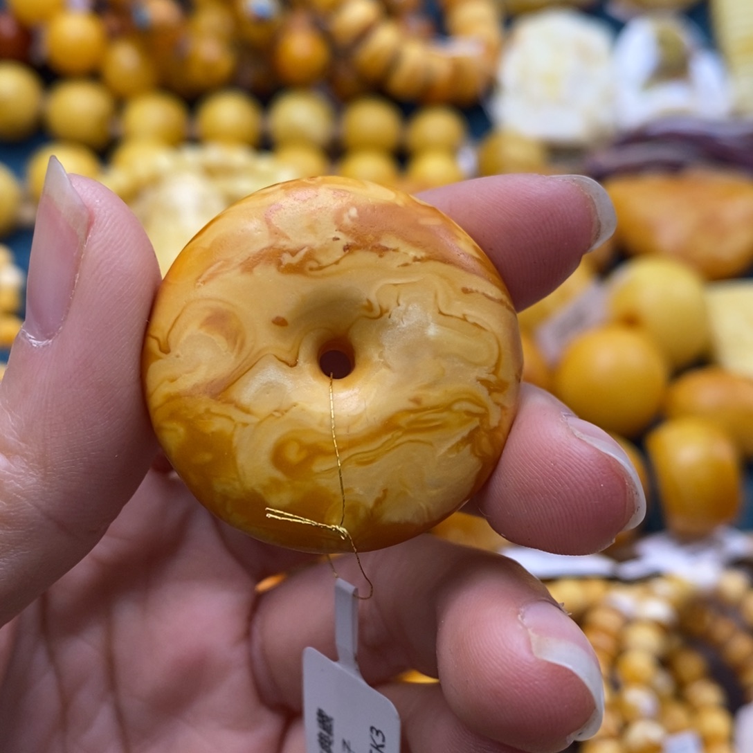 琥珀手链未镶嵌35加