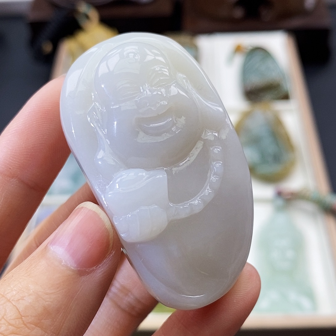 颈饰未镶嵌翡翠缅甸翡翠a货