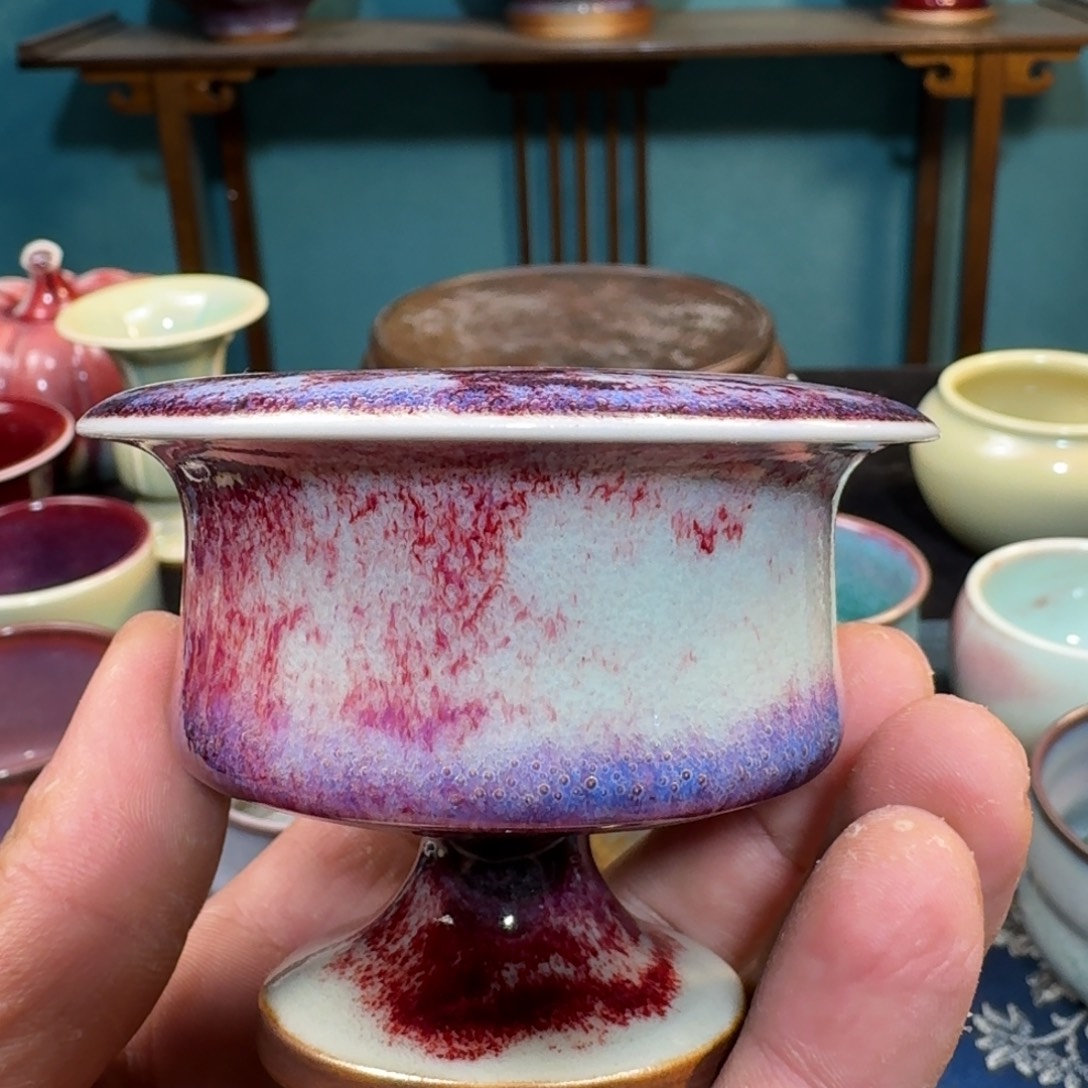 弈***龙杯子陶入窑一色出窑万彩