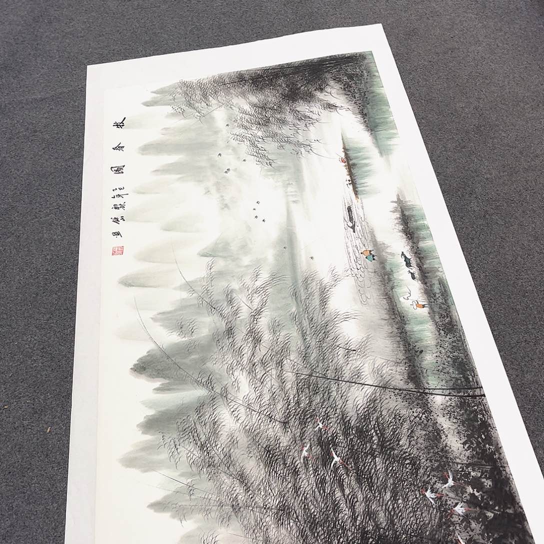 国画H精品国画作品