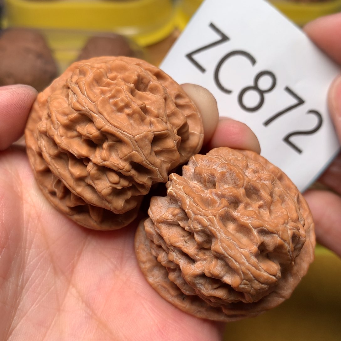 文玩核桃把件肉球苹果39