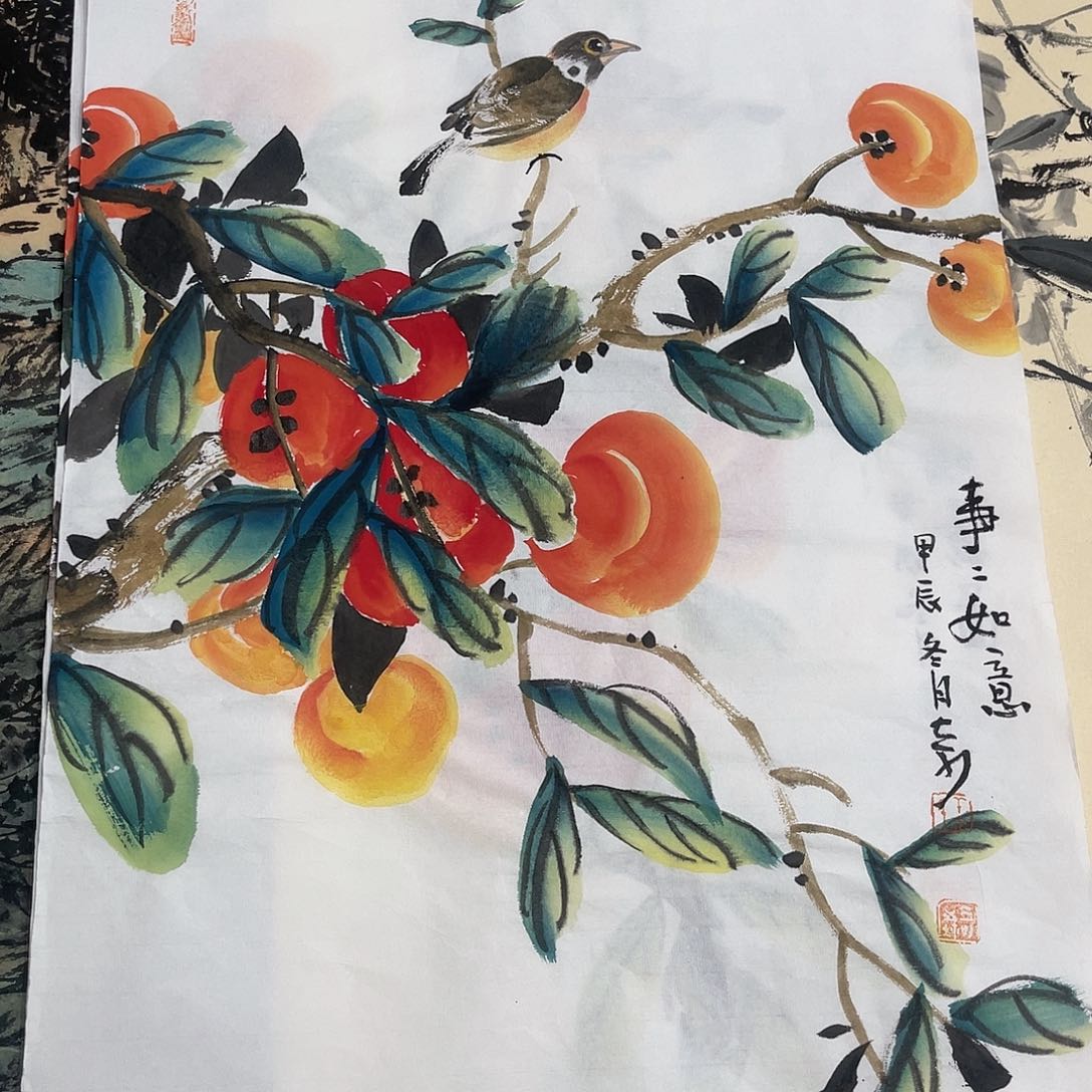 姜奇老师花鸟作品