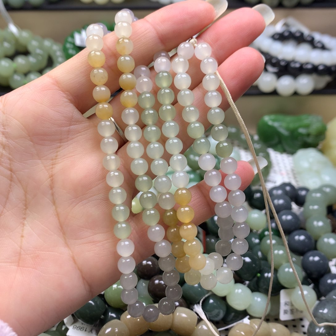 和田玉手链未镶嵌