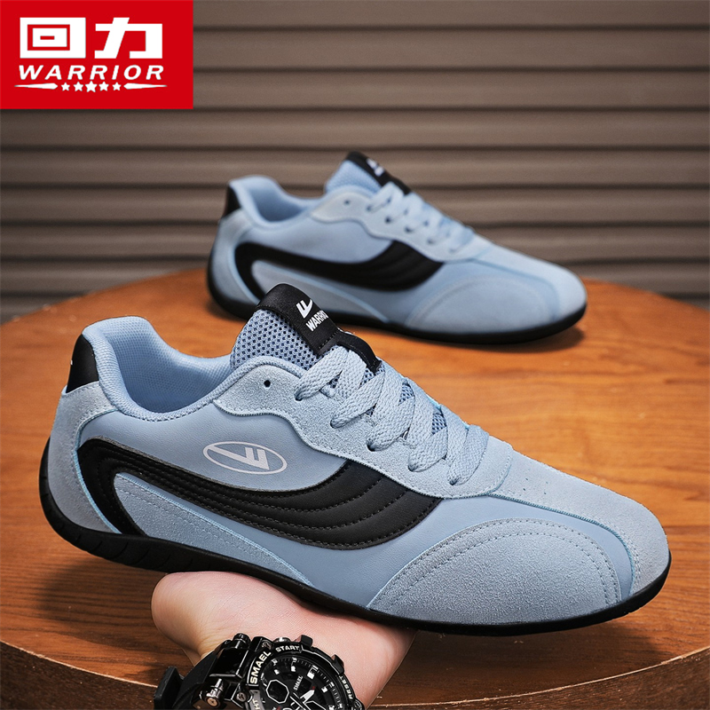 回力秋季德训鞋子男款2026秋季低帮帅气赛车鞋休闲百搭运动开车鞋