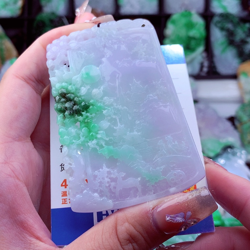 【闪购商品】翡翠颈饰未镶嵌挂件