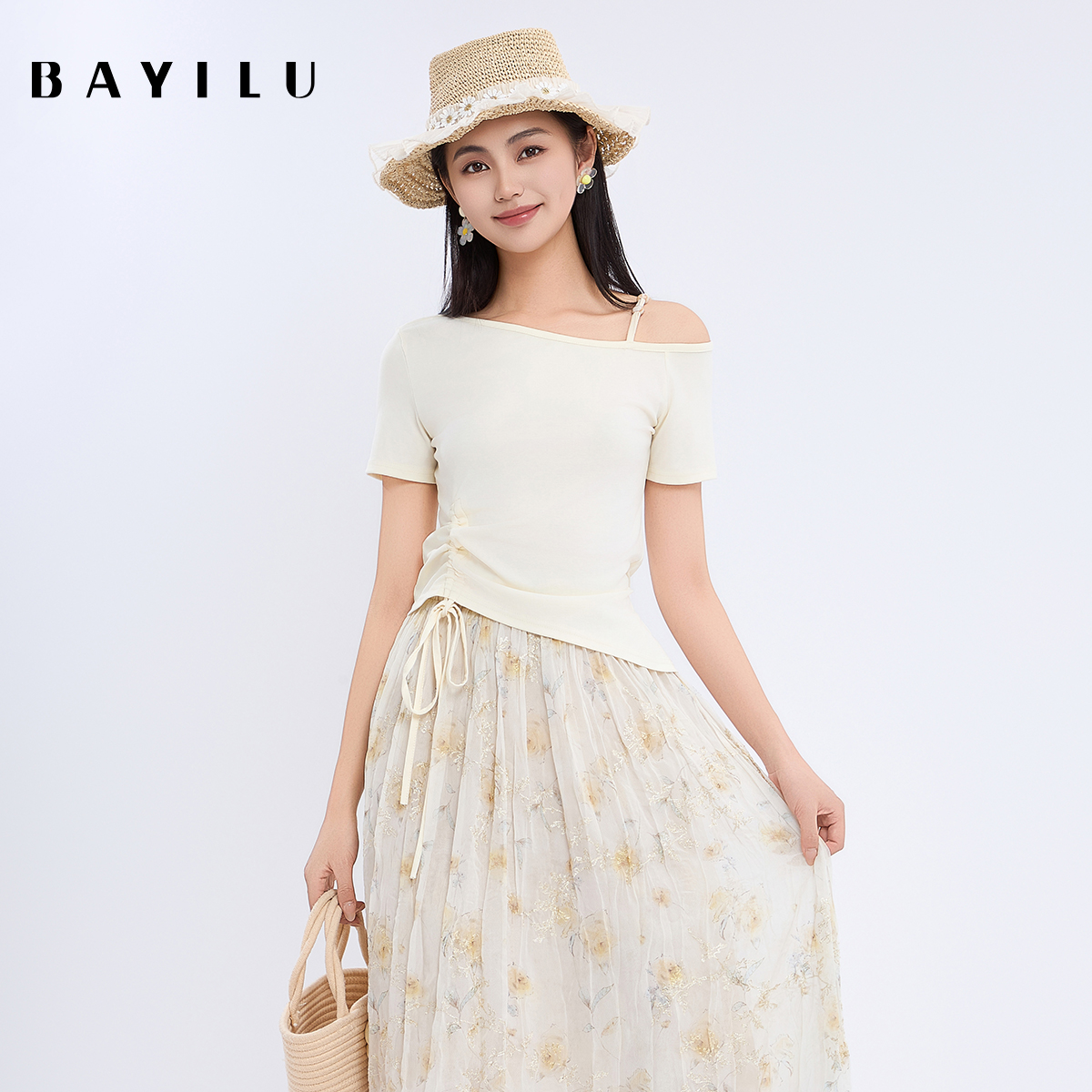 【叶姐】芭依璐女装夏季新款时尚针织衫95Z0028Z