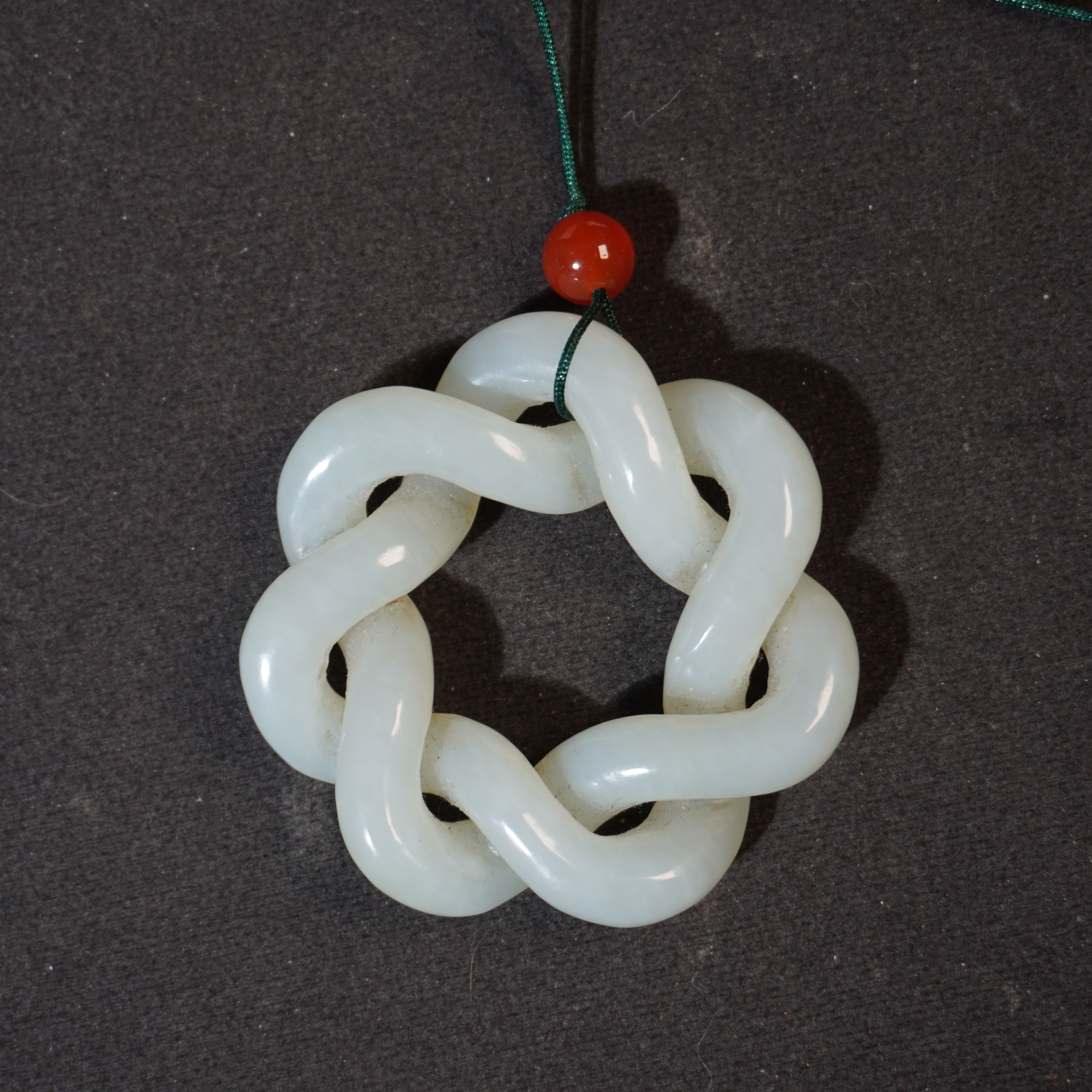 11SE25 清 和田玉吊坠