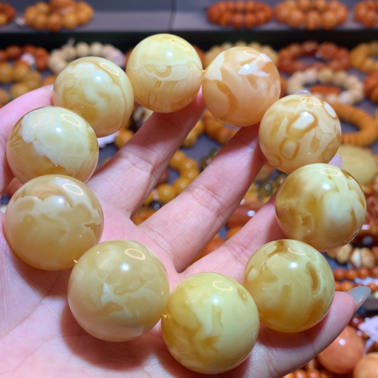 【闪购商品】未镶嵌蜜蜡手串蜜蜡手串