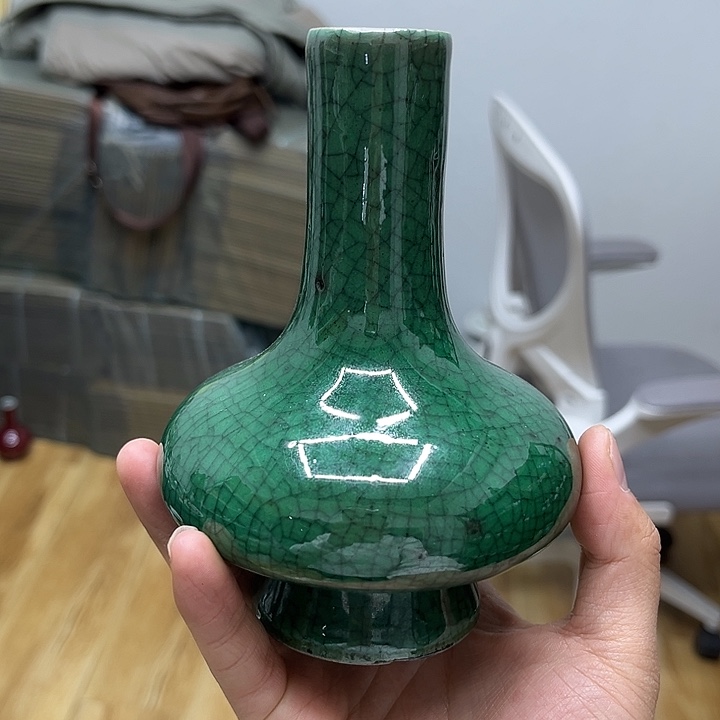 執***念摆件陶精美的陶瓷摆件……