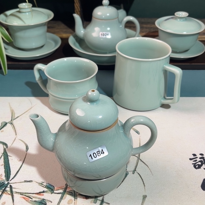 汝瓷1084 八月十五中秋浮力