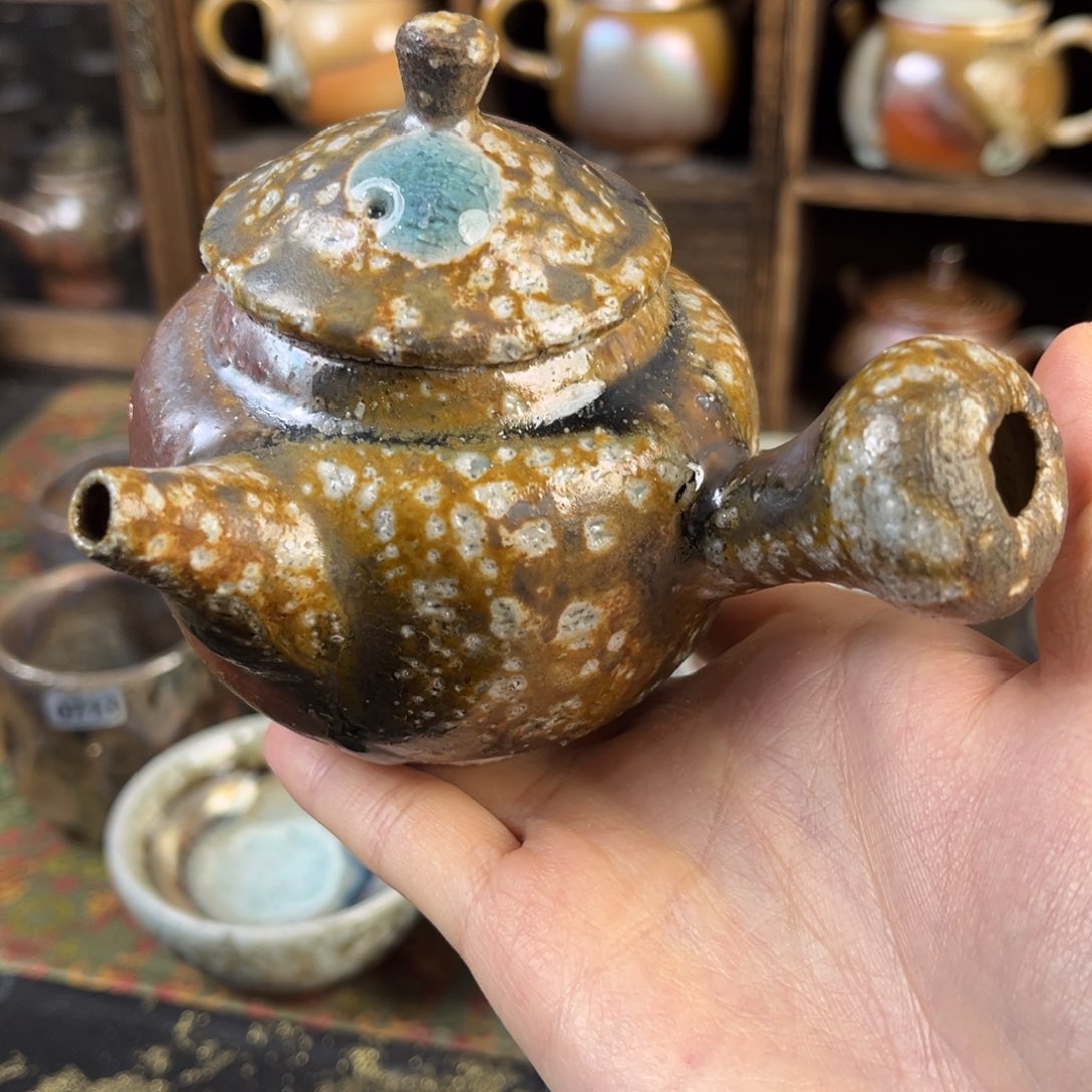 杯柴烧茶器窑宝壶