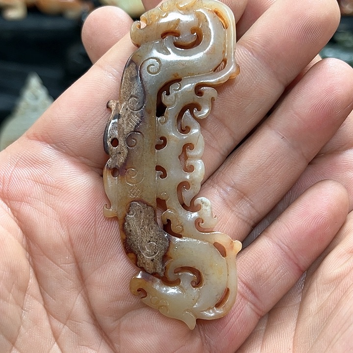 和田玉挂件未镶嵌