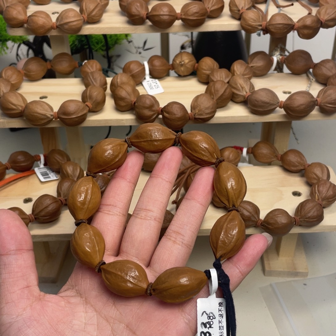 D****橄榄核手串/手链20*31梅林铁核