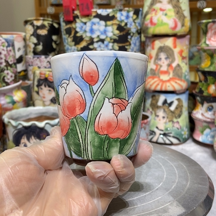 文***秀景德镇艺术手绘作品