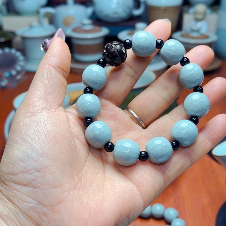 【闪购商品】茶器，汝瓷，天青豆绿，全品