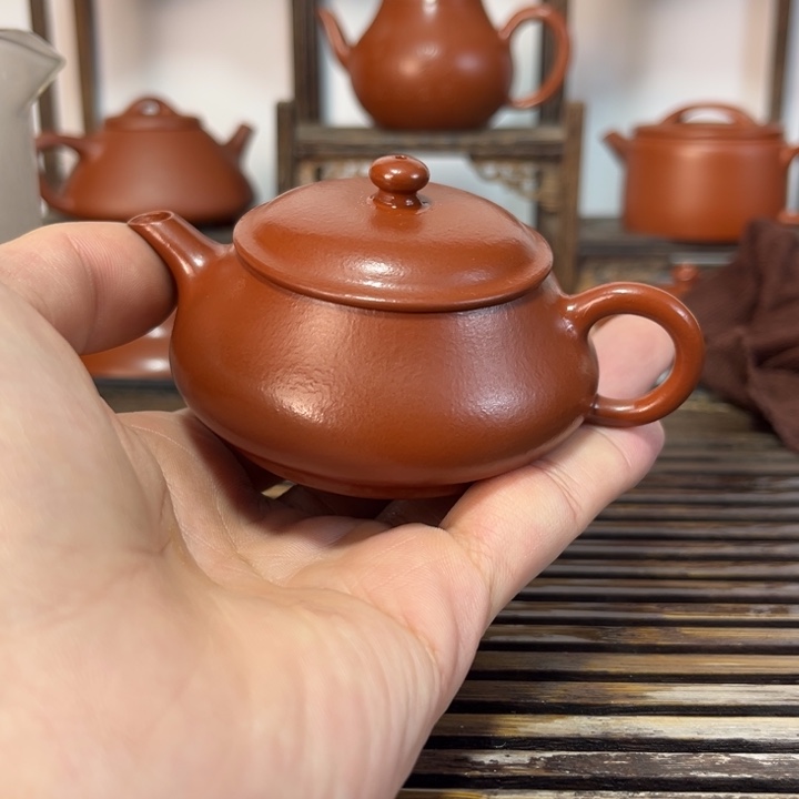 紫砂茶壶原矿紫砂手工制作
