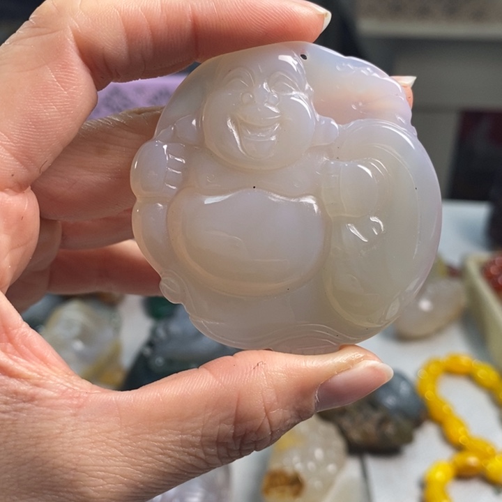 玛瑙/玉髓吊坠(不含链)未镶嵌
