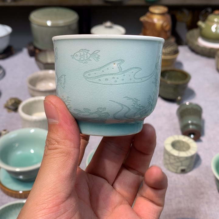 龙泉青瓷手工微瑕