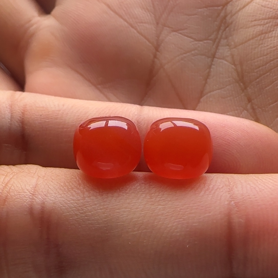 南红玛瑙老型9.1x 8未镶嵌