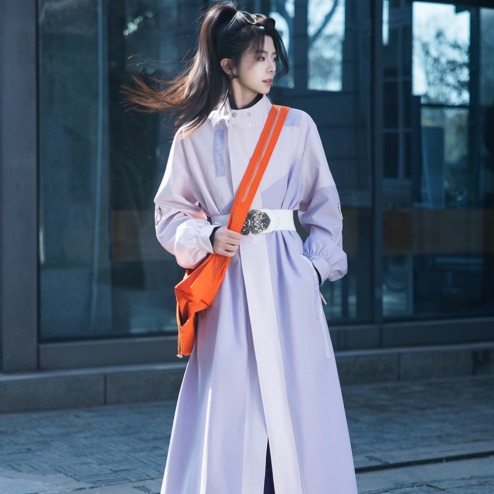 等云来【玉宇】原创冲锋衣国风时尚户外抗风防水加里刺绣日常外套