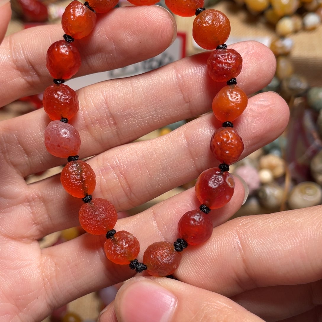 玛瑙/玉髓手链未镶嵌