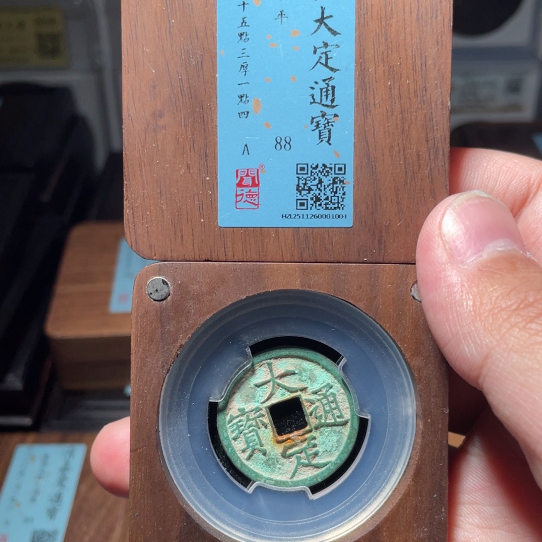 風***起铜琳琅古泉大定通宝1004