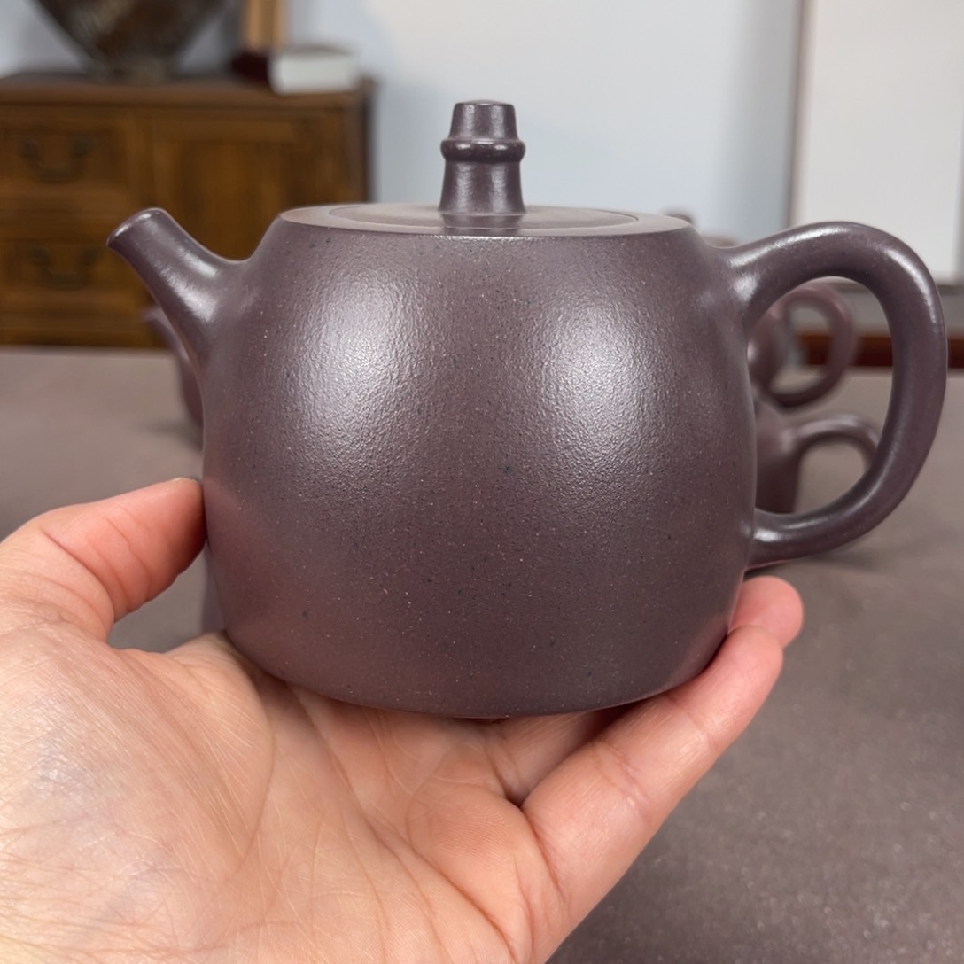 紫砂茶壶朱天青汉铎270