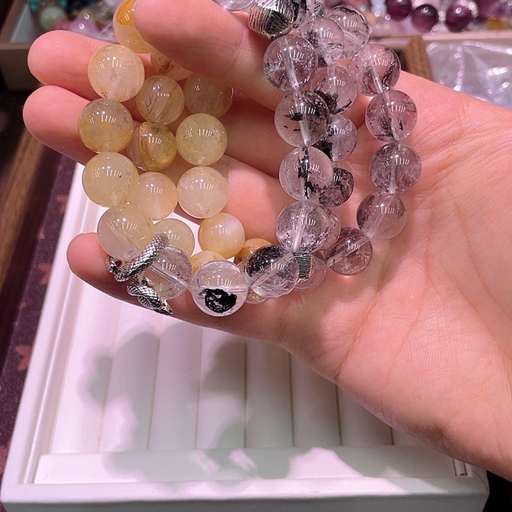 水晶手串未镶嵌7号