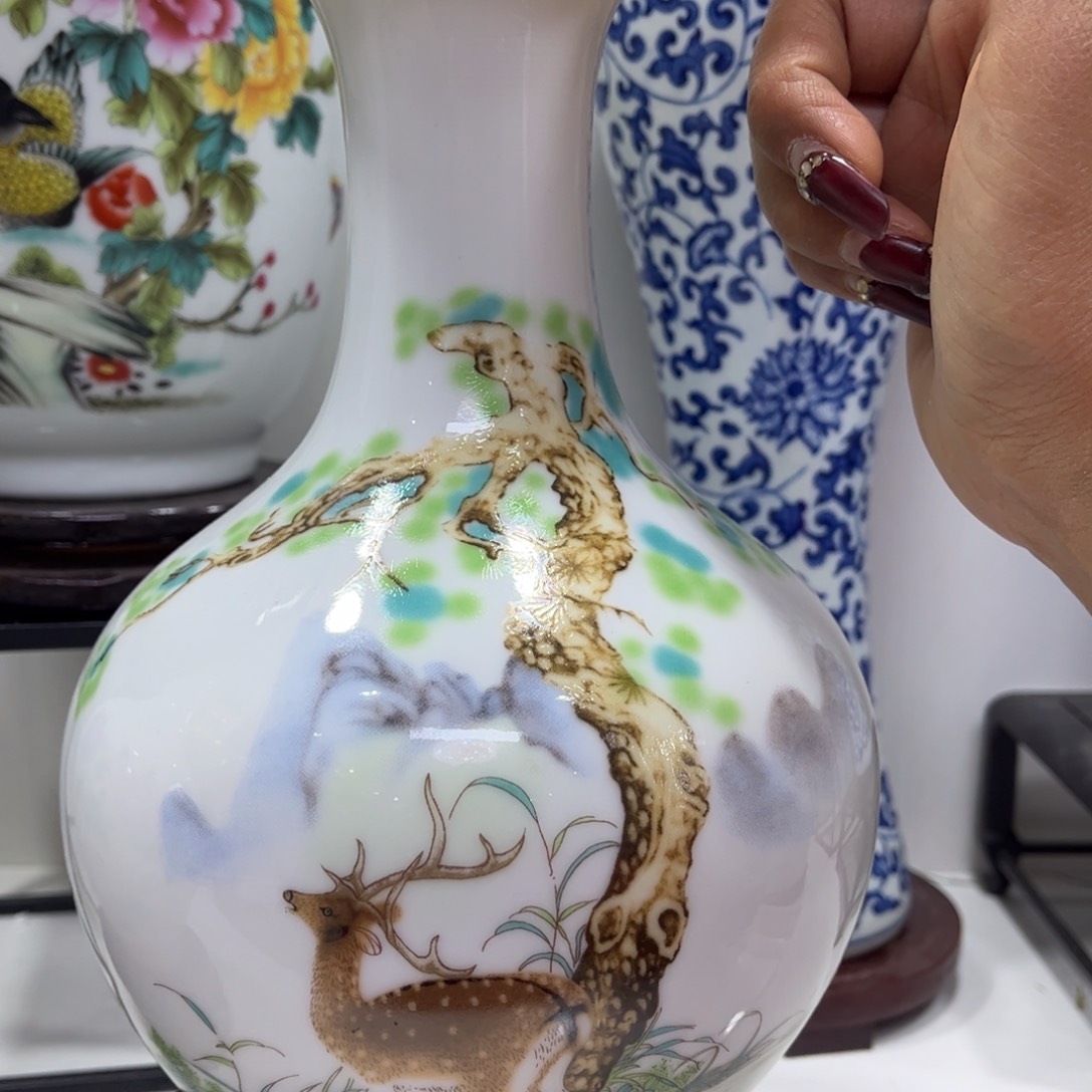 景德镇陶瓷花瓶摆件