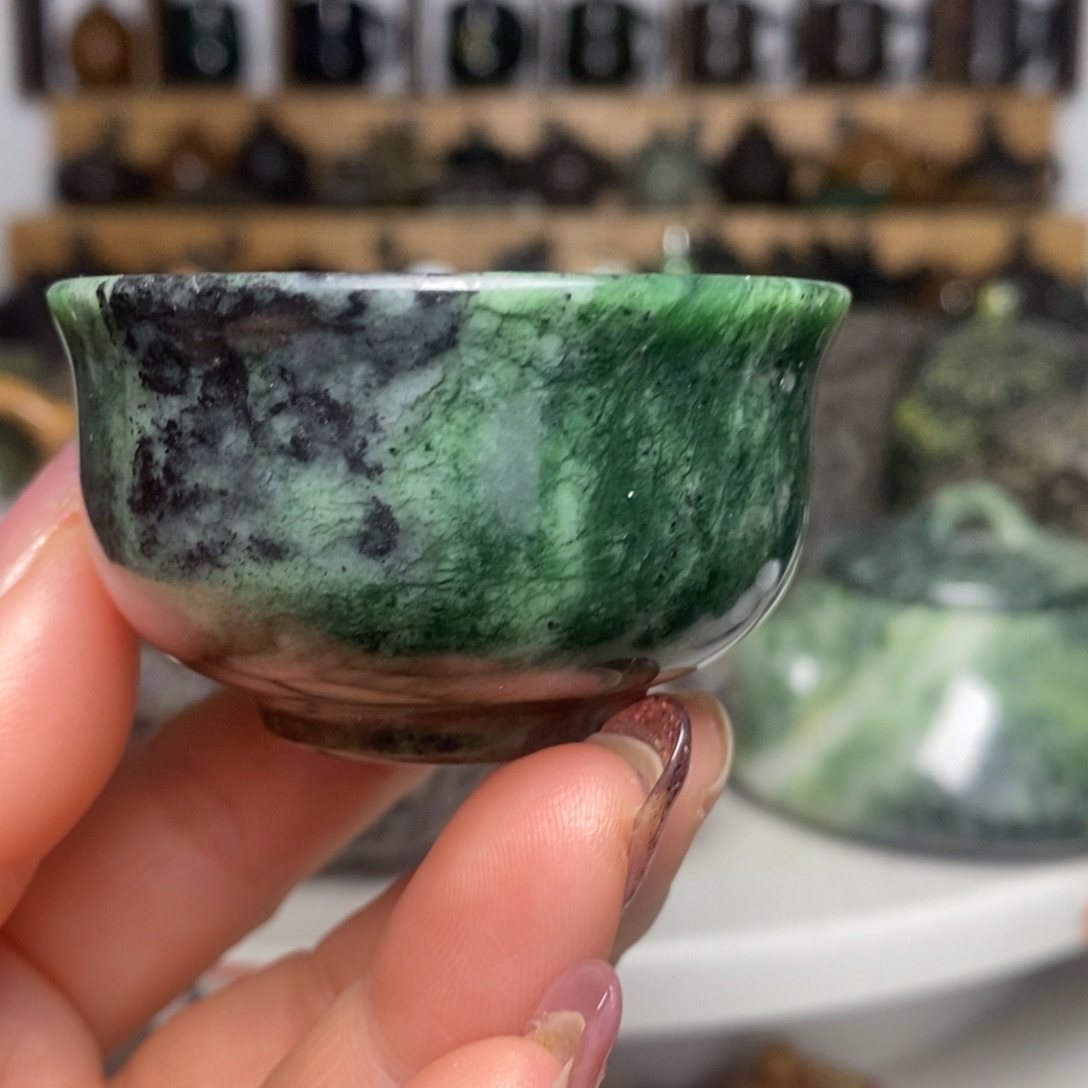 藏玉药王石福利款品茗杯50cc