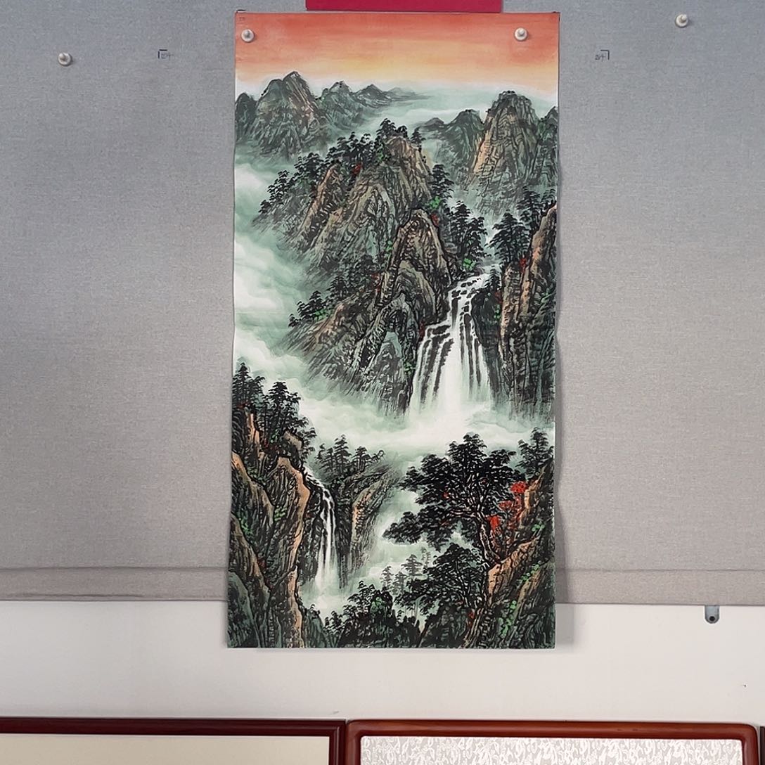 国画山水画作品欣赏9