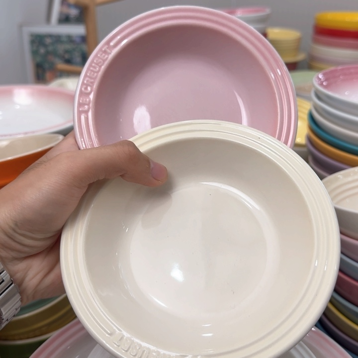 瓷片微瑕2个6英寸接骨碟