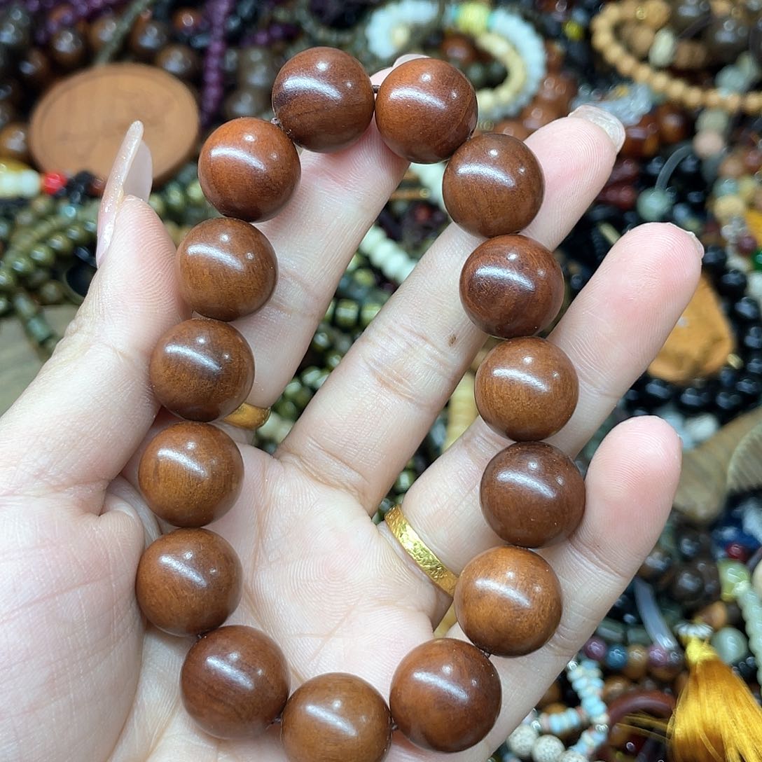 维腊木（绿檀）无事牌