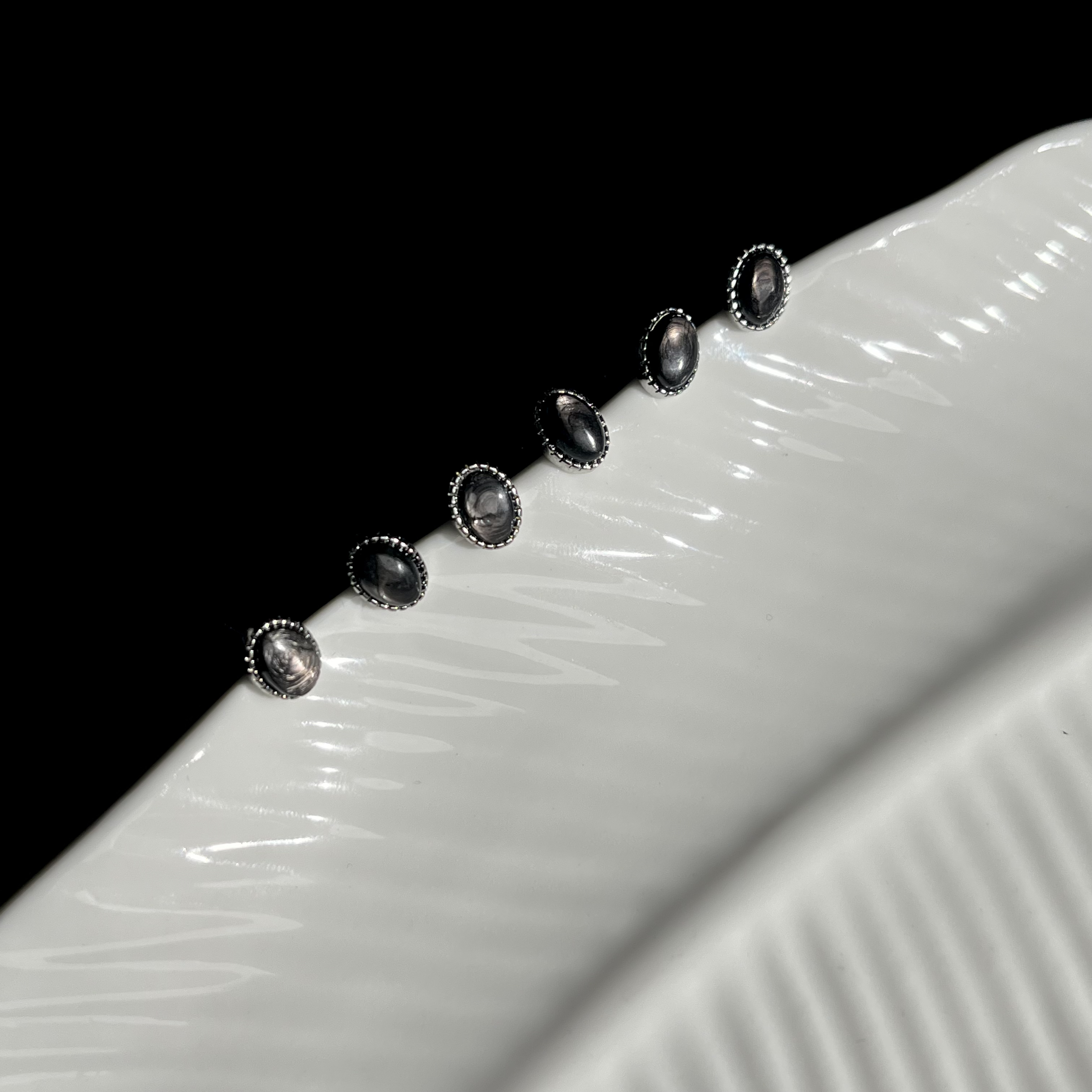 【大鱼甄选】金运石耳钉女款饰品QS8多样性发其一