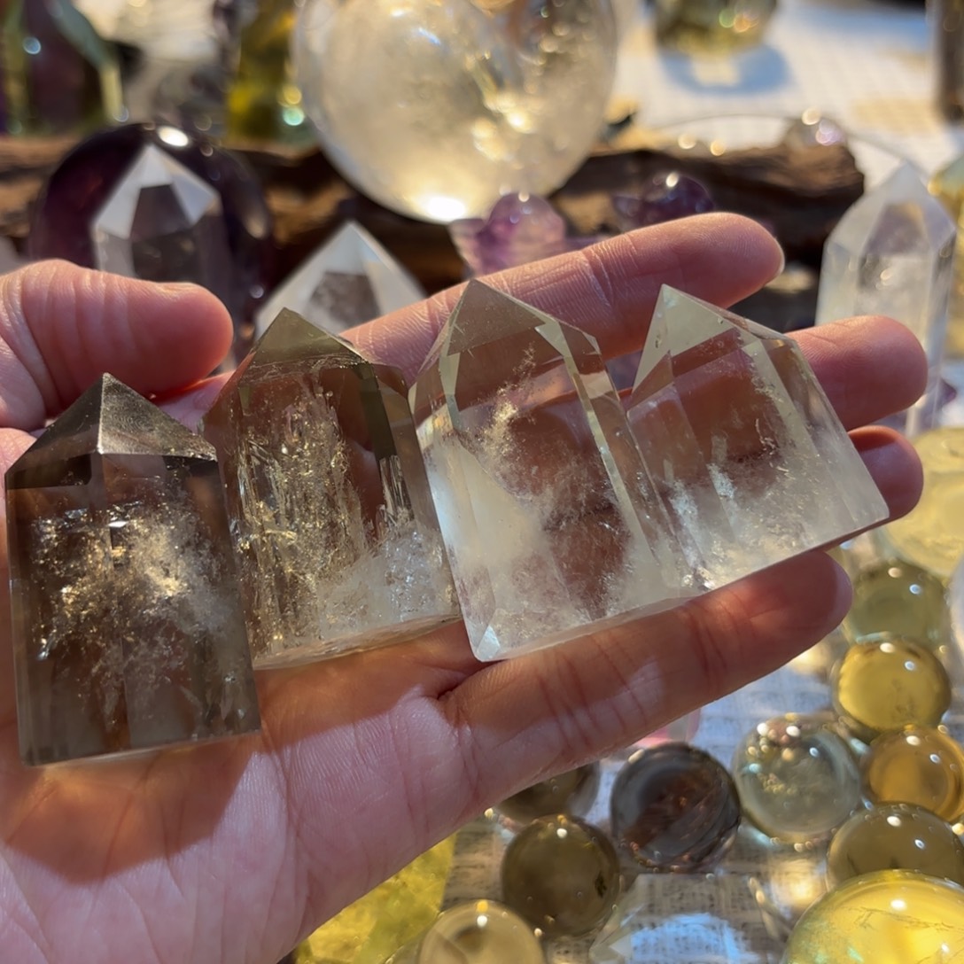 珠宝半成品水晶未镶嵌