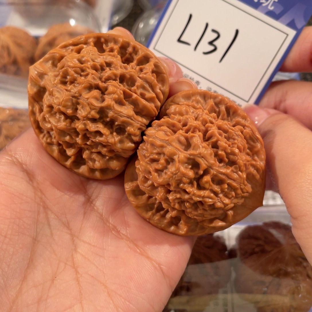 把件文玩核桃L131 官帽 48